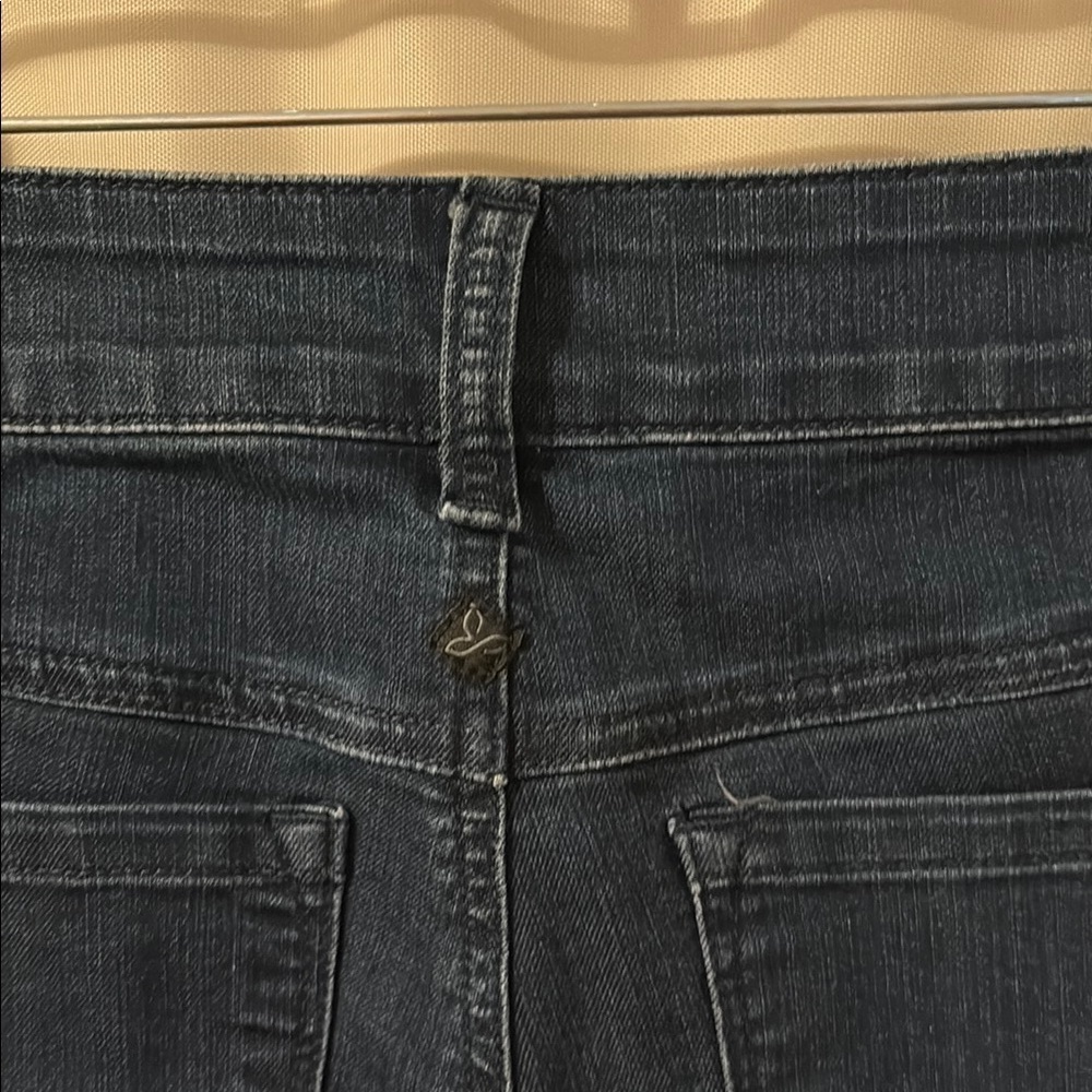 Prana Blue Cropped Ankle Jeans Modern Style - Picture 4 of 6
